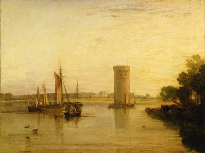 Tabley, the Seat of Sir J.F. Leicester, Bart.: Calm Morning by Joseph Mallord William Turner